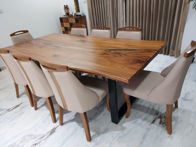 African Mahogany (Sipo) Dining Table Prroduct