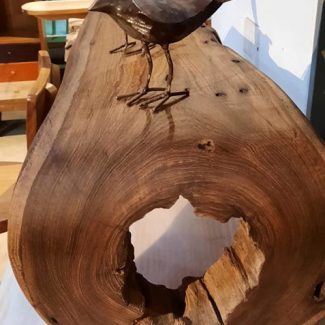 Live Edge Teak Wood Art