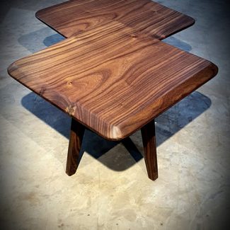 Black Walnut Table Set Of 2 Pair