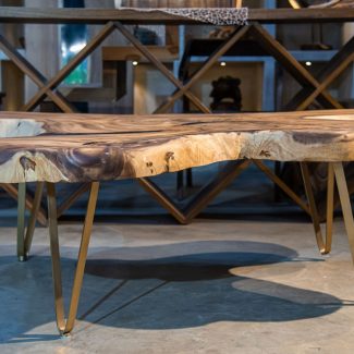 Live Edge Wood Coffee Table