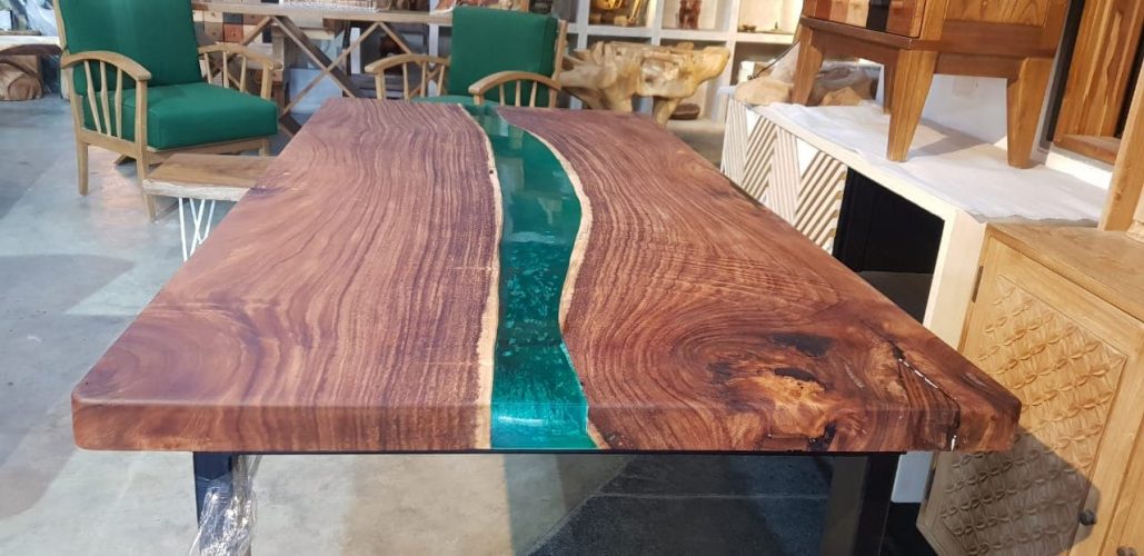 Super polished live edge coffee table Product